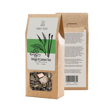 Mary Rose – Herbata Ginger & Lemon – 50 g