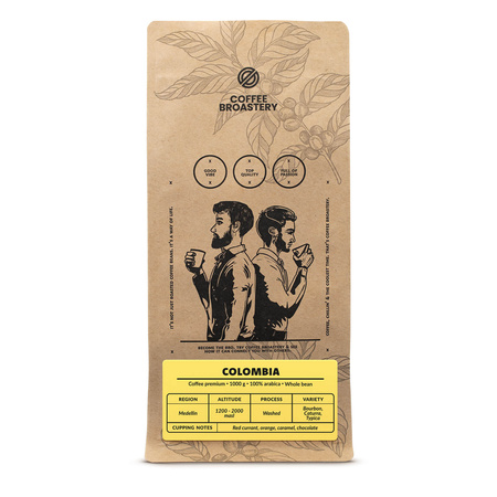 Coffee Broastery - Kawa ziarnista Colombia Medellin Premium 1 kg