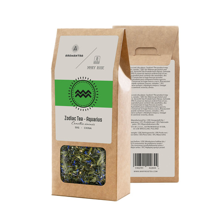 Aromantra x Mary Rose – Herbata zodiakalna – Wodnik (zielona) 50 g