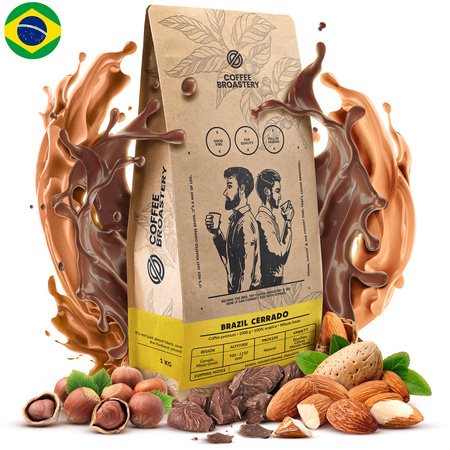 Coffee Broastery - Kawa ziarnista Brazil Cerrado Premium 1 kg